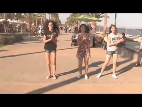 Pharrell Williams - Happy- Limassol Cyprus - # HAPPYDAY