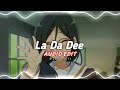 Cody Simpson - La Da Dee (audio edit)