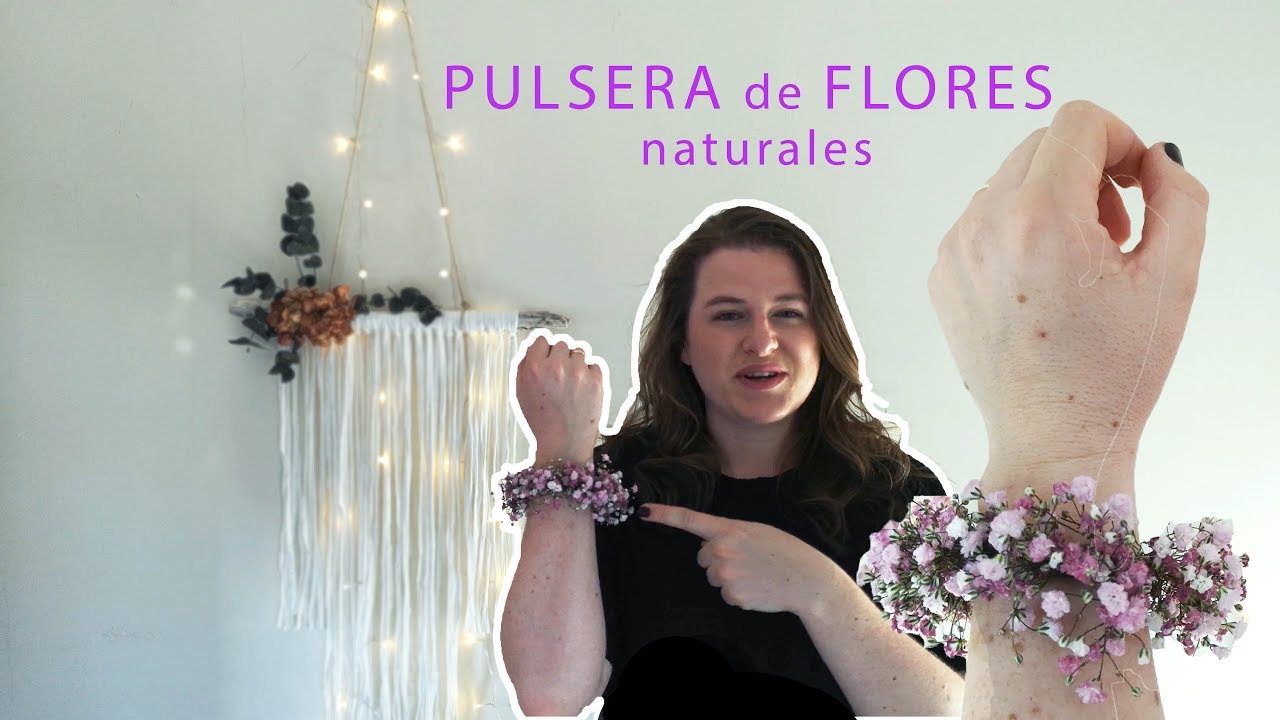Watch Cómo hacer una PULSERA de FLORES naturales para BODAS. Now Cómo hacer una PULSERA de FLORES naturales para BODAS.