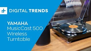 Video thumbnail for Yamaha MusicCast Vinyl 500 turntable review by Digital Trends