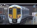 Thameslink 387105 and 387106 1st Day In Service At.