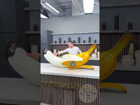 Chocolate Banana! 🍌 This would make one epic banana split!! #amauryguichon #chocolate #banana