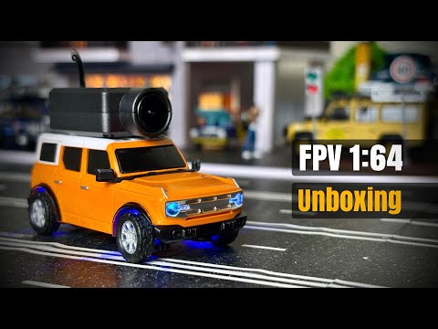 ￼Unboxing !! WLtoys Micro RC 1:64 WiFi FPV 6405 [Run in Diorama]