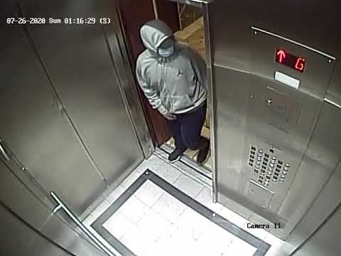 Security video of suspects in Hold Up investigation from July 26, 2020 at apartment building at Dawes Rd. and Halsey Ave.