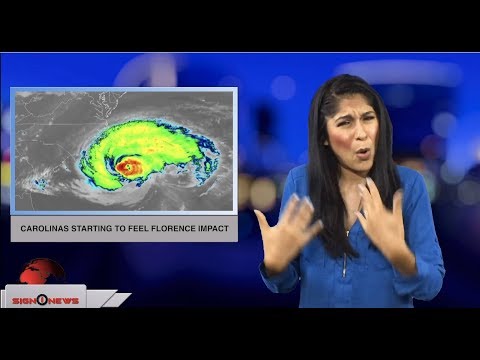 Sign1News 9.13.18 - News for the deaf community powered by CNN in American Sign Language (ASL)