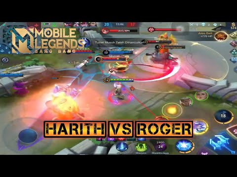 Harith VS Roger | Gameplay #01| 🔴MOBILE LEGENDS