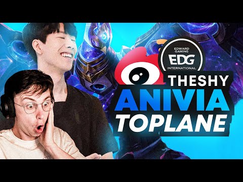 THESHY ANIVIA TOP IN THE LPL? - CAEDREL