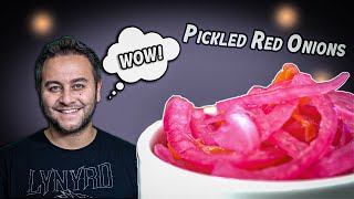 2 Ways To Make Restaurant Quality Pickled Red Onions | Cooking Recipe Video