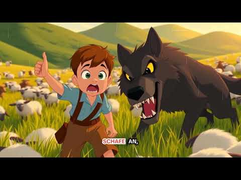 Der Junge, der „Wolf!“ rief | Klassische Fabel von Äsop für Kinder