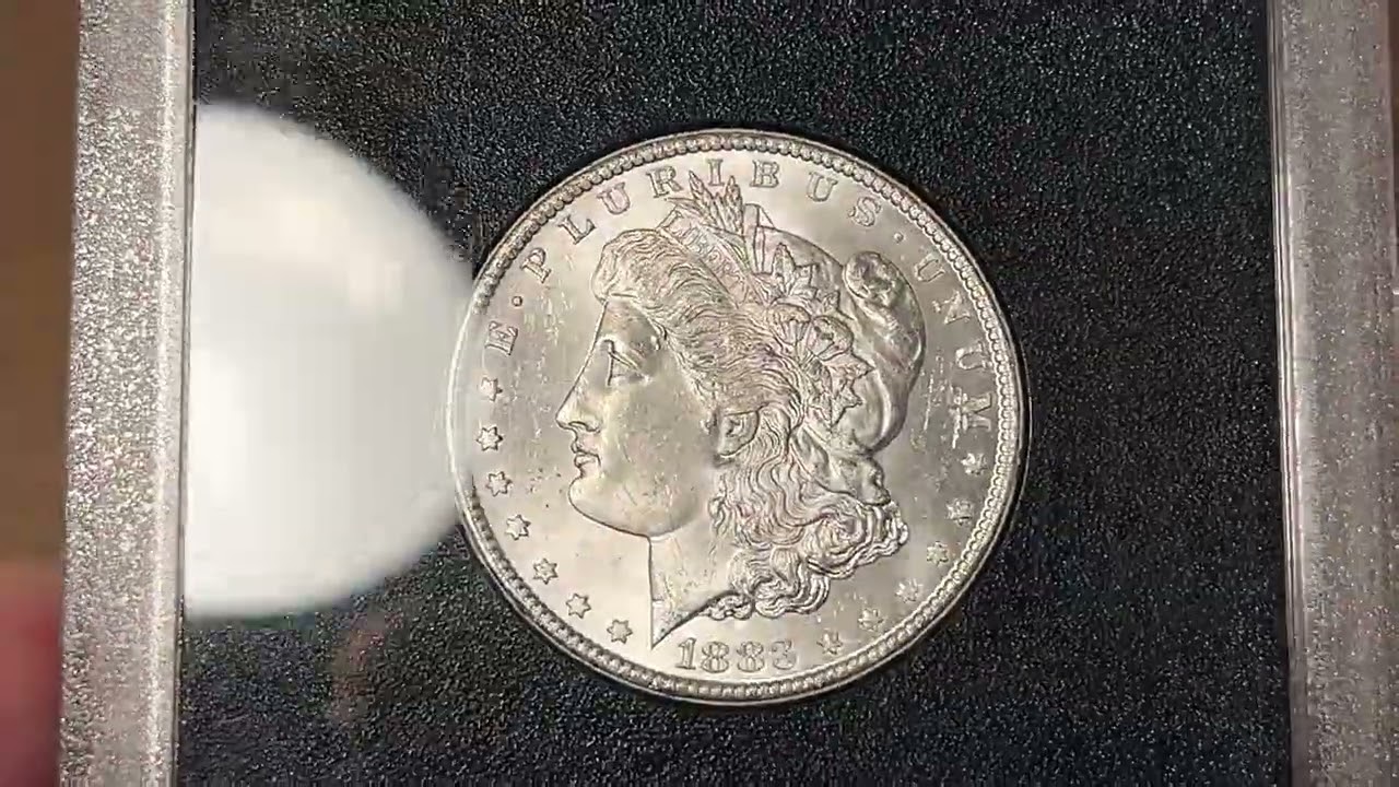 1883-CC GSA Morgan Dollar, NGC MS63