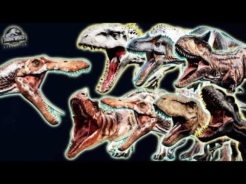 SPINOSAURUS vs ALL CARNIVORES (JURASSIC WORLD EVOLUTION)
