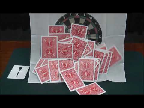 ダーツのカード当て