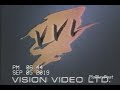 VVL Vision Video 1887 Company Logo VHS Capture