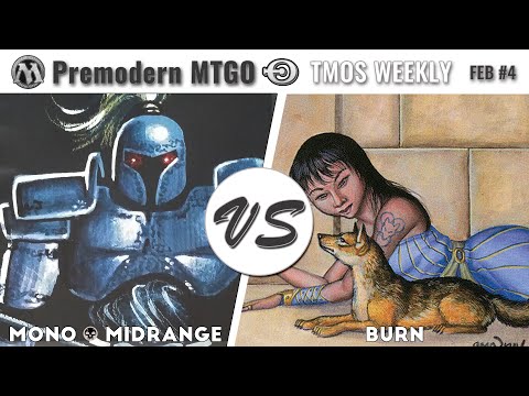 TMOS Weekly Feb #4 - Round 1 - Mono Black Midrange vs Burn