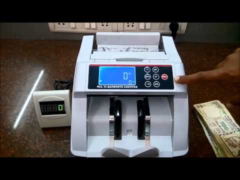 Overview of cash counting machine