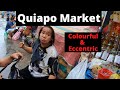 Quiapo Market  - Colourful & Eccentric (2021) filipino street food in Manila Philippines