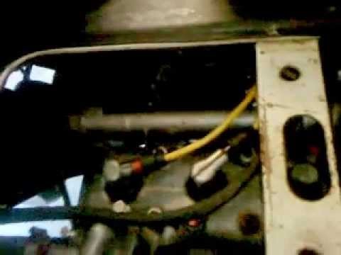 Barkasmotor nach heftigem Kolbenklemmer