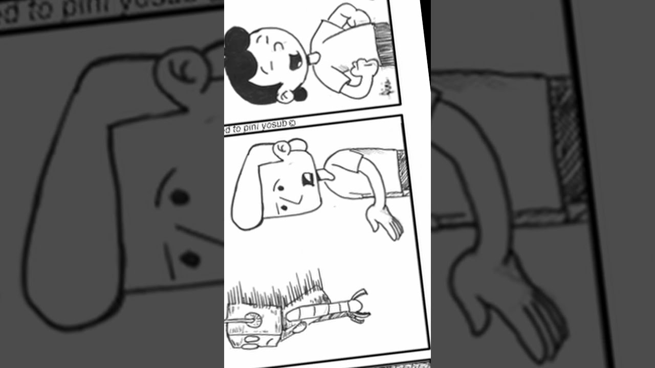 wde comic strip 154 over at tapas link in description #shorts