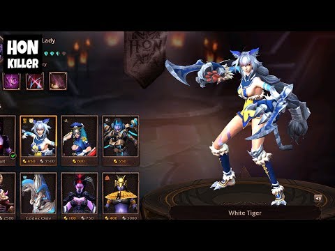 HoN The Dark Lady Gameplay - LavenderTown - Legendary