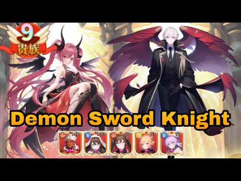 Demon Sword Knight Update VIP 9 + Free Hero SSR + Free Recharge Cuppon