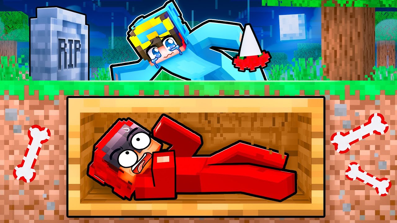 Cash Was BURIED ALIVE in Minecraft!