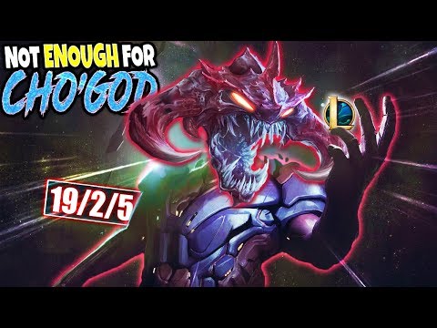 NOT ENOUGH FOR CHO'GOD 🔥 FREE ELO Cho'Gath Season 10 BUILD 🔥 LoL ChoGath vs Mordekaiser s10 Gameplay