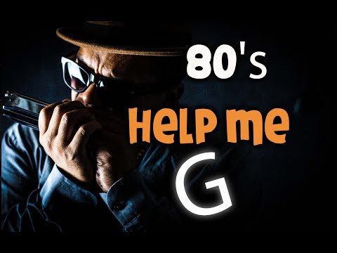 Blues Backing Track Jam - Ice B.- 80's "Help me"  in G