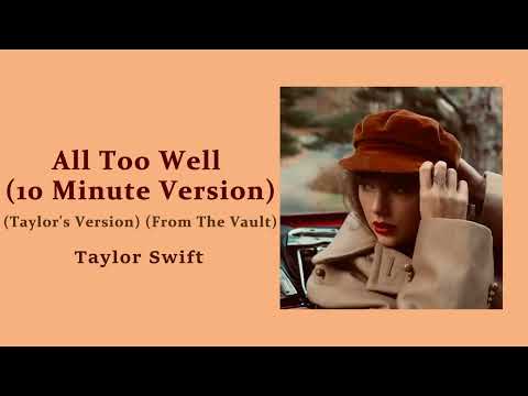 Taylor Swift - All Too Well (10 Minute Version) (Taylor's Version) (From The Vault) ( 1 HOUR )