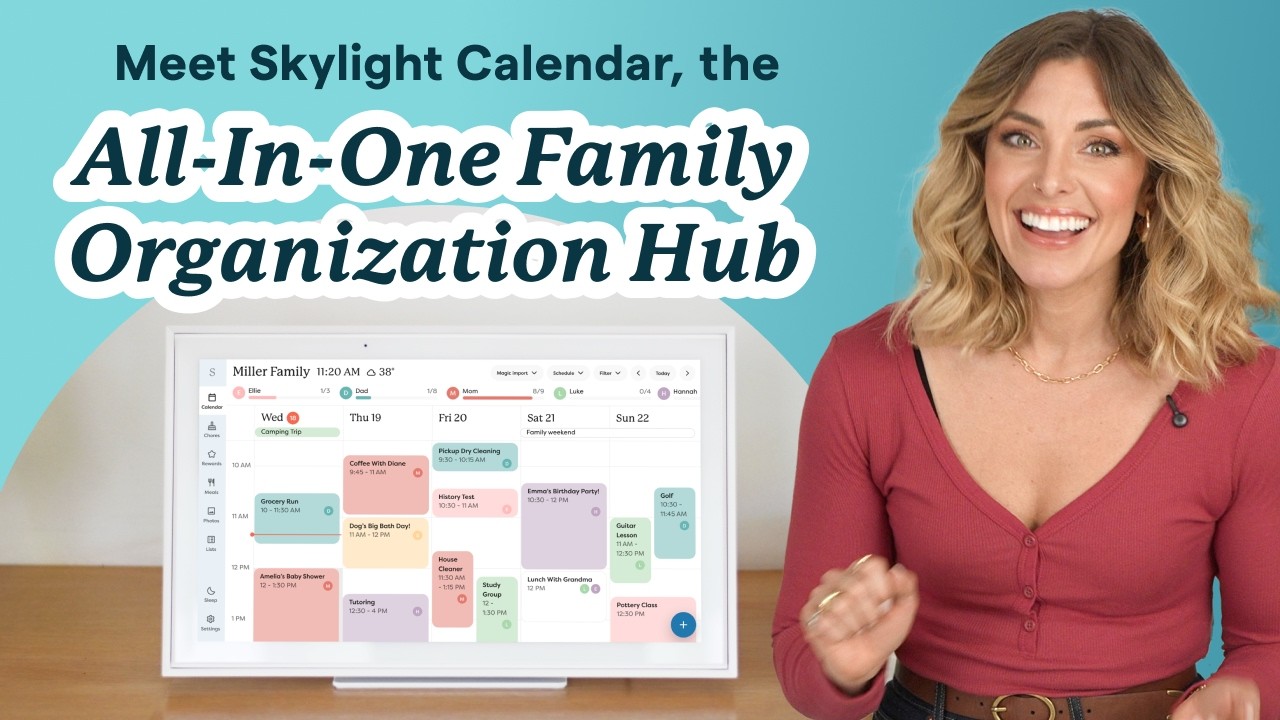 Get to Know Skylight Calendar: The All-In-One Family Organization Hub