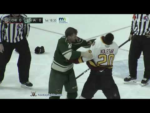 Keegan Kolesar vs Carson Soucy
