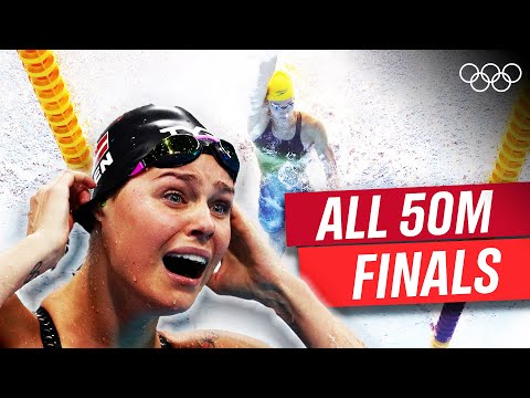 Which one's your favourite? | EVERY women's 50m final since 1988!