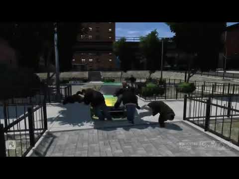 GTA IV 2012 DODGE CHARGER SRT8 CRASH TESTING HD