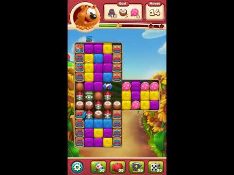 Toon Blast Level 7838 - NO BOOSTERS 🐻🐺🐱 | SKILLGAMING ✔️