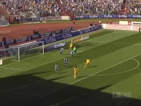 Highlight-Kommentierung Florian Bauer KSC-Hertha 08-09 34. Spieltag