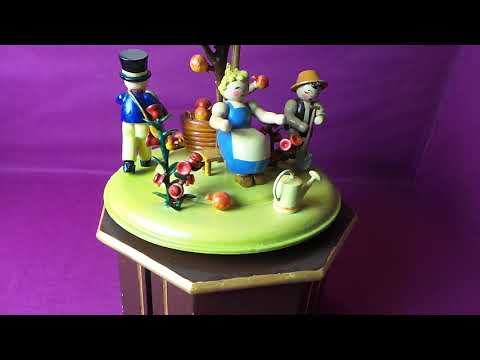 Steinbach uralte Spieluhr Nr. 096 - ein seltenes Sammlerstück aus dem Erzgebirge