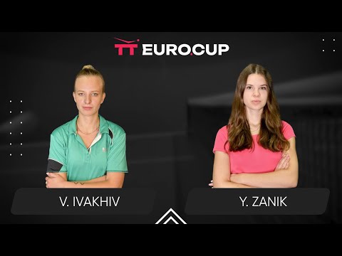 12:15 Valeriia Ivakhiv - Yulianna Zanik 14.11.2024 TT Euro.Cup Women Ukraine Star. TABLE 3