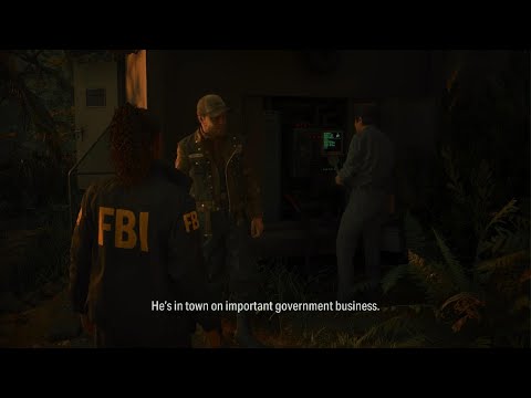 Alan Wake 2 first meeting with the FBC