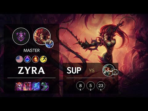 Zyra Support vs Miss Fortune - NA Master Patch 10.25
