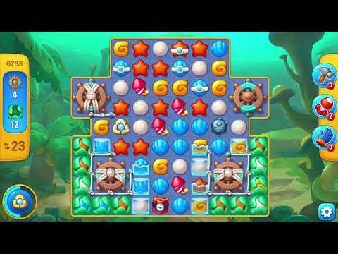 [FISHDOM Walkthrough] Level 6238 (Qua màn - Fishdom)