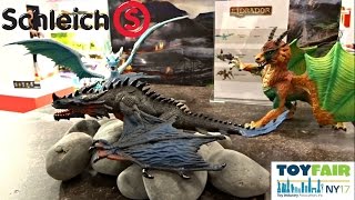 NY TOY FAIR 2017 SCHLEICH DRAGONS, DINOSAURS, FARM WORLD