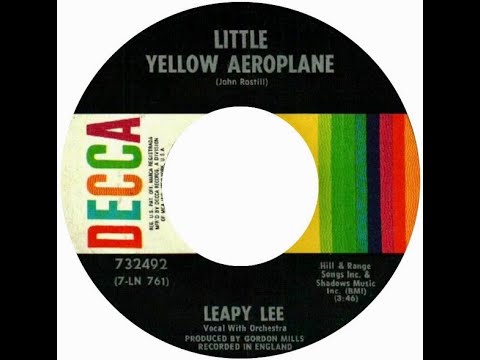 Leapy Lee – Little Yellow Aeroplane 1969 [Jeffrey Glenn's Lost Jukebox Volume 207]