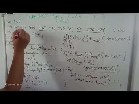 Rezolvarea subiectului III.3 de la Bac 2024, sesiunea vară (iulie)