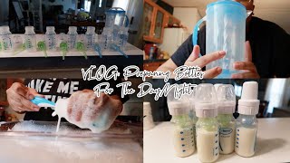 HOW I PREPARE BOTTLES FOR THE DAY | DR.BROWN
