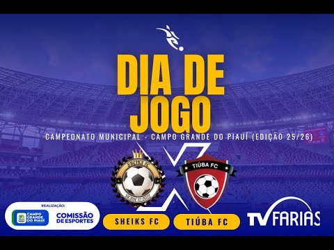 CAMPEONATO MUNICIPAL CAMPO GRANDE DO PIAUÍ - Sheiks x Tiúba