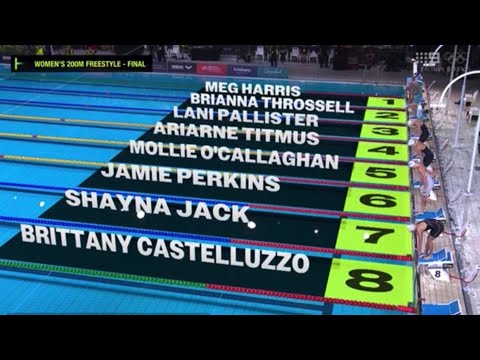 200m Freestyle Final (W) WR - 2024 Australian Olympic Swimming Trials