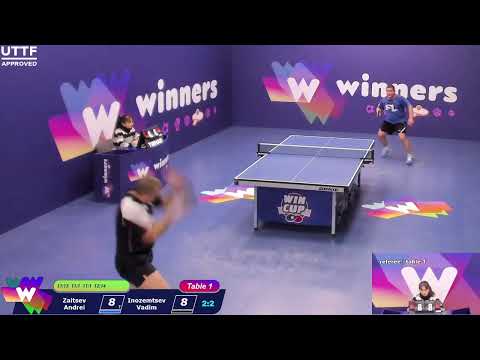 WINners CUP table 1 27.01 Zaitsev Andrei - Inozemtsev Vadim 14:30
