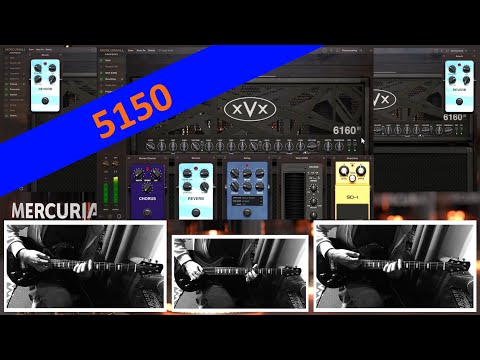 Mercuriall 6160 III (EVH 5150III 100S) Guitar Amp Plugen