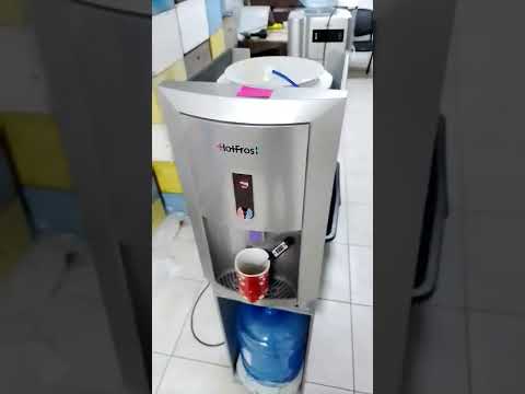 Кулер для воды hotfrost 30as после ремонта. Не нагервал воду, подтекал, не охлаждал нормально.