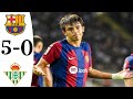 Barcelona vs Real Betis All Goals & All Attack Highlights 2023