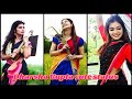 ️Dharsha Gupta Cute Saree Pics Status Song Editz